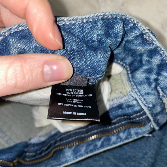 Hot Topic Blue Jeans with Ghost and Pumpkin Embroidery - Picture 7 of 7